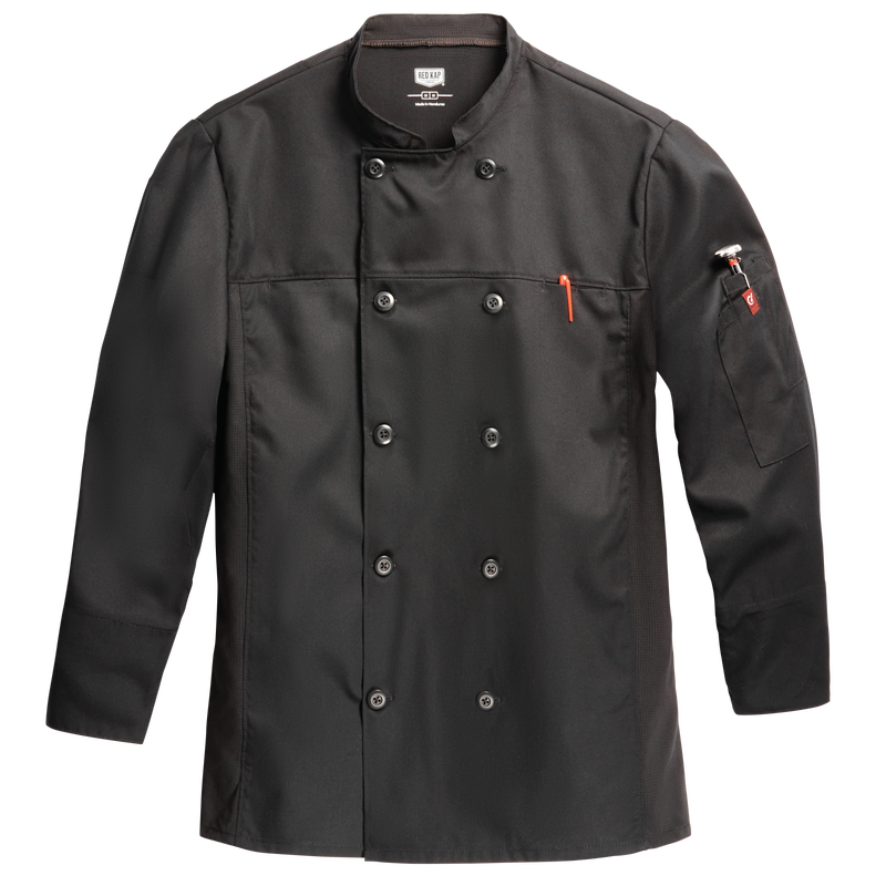 Men's Deluxe Airflow Chef Coat image number 7