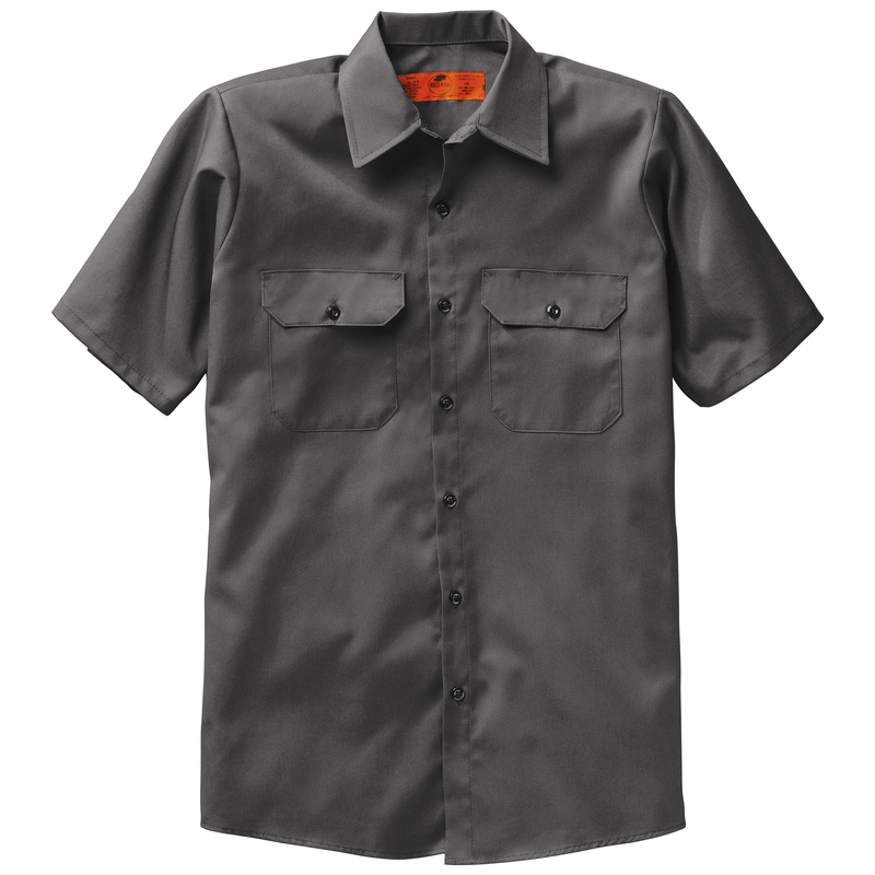 Men's Short Sleeve Utility Uniform Shirt image number 4