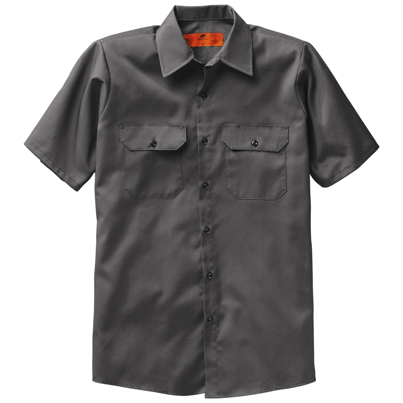 Men's Short Sleeve Utility Uniform Shirt image number 5