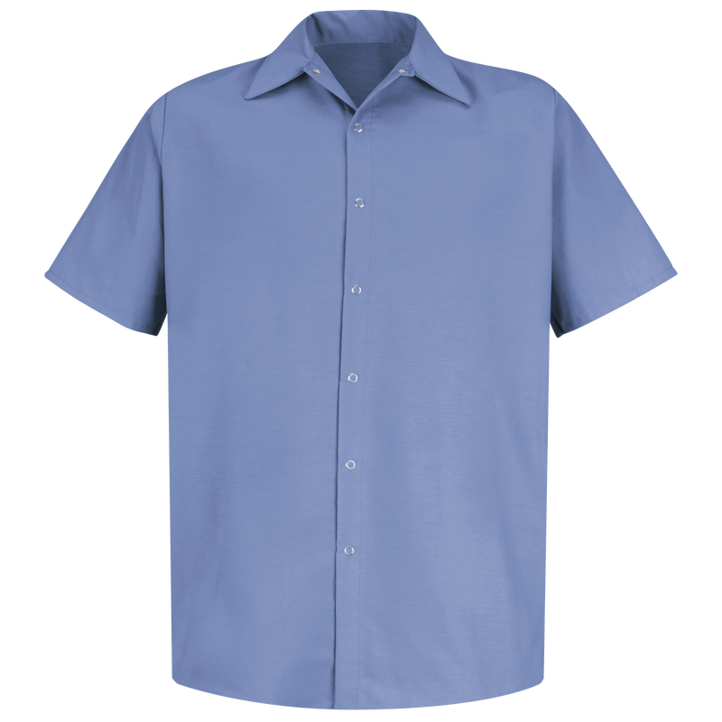 Men's Short Sleeve Specialized Pocketless Work Shirt image number 1