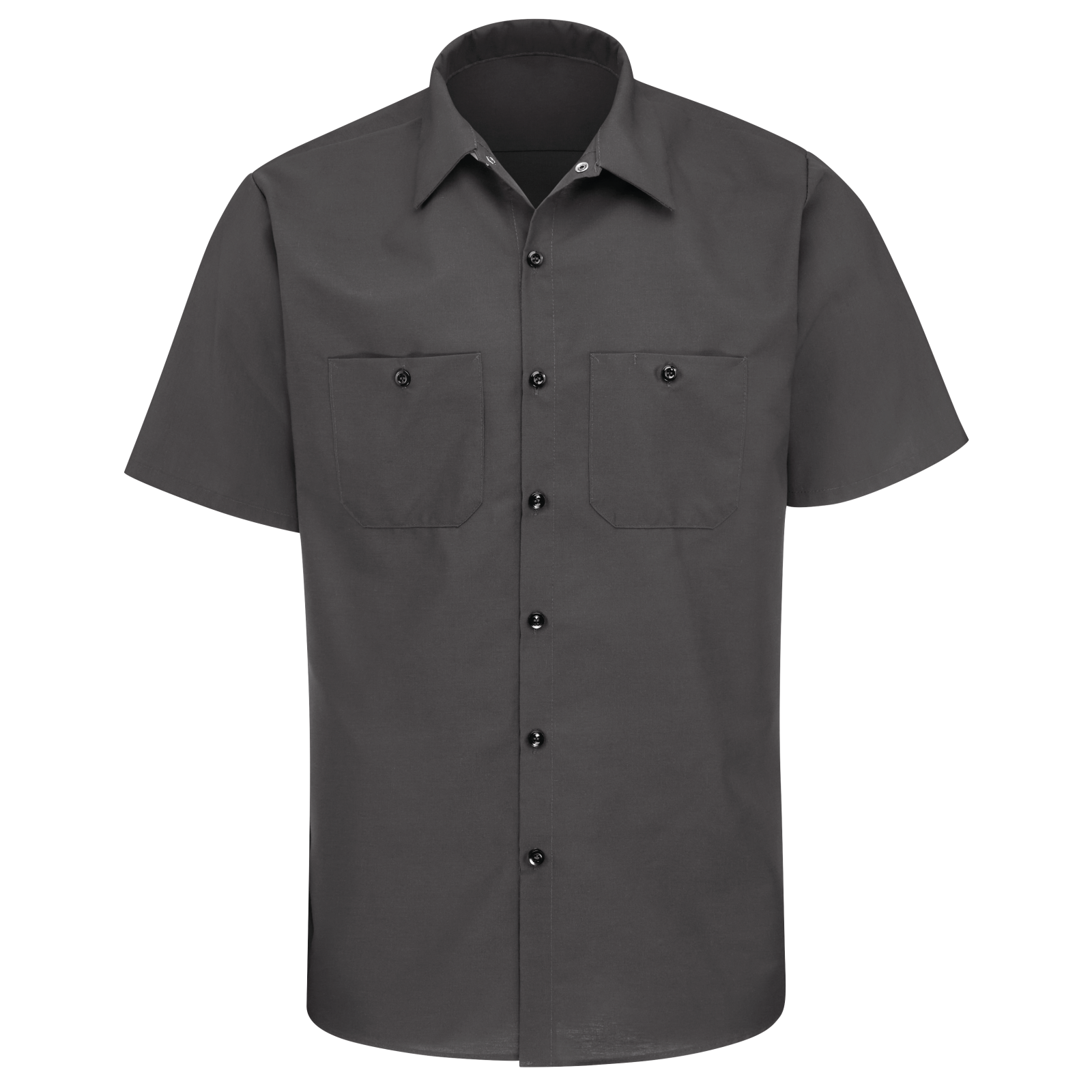 Regular Fit 5X-Large/Tall Petrol Blue Short Sleeve Red Kap Men's Size Industrial Work Shirt