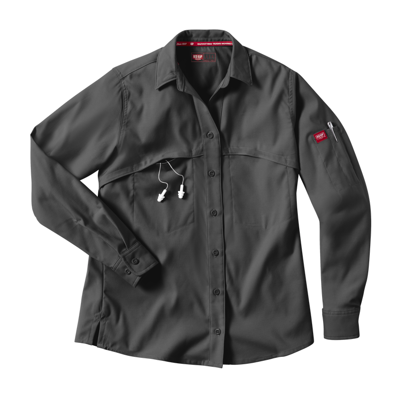 Women's Cooling Long Sleeve Work Shirt image number 18