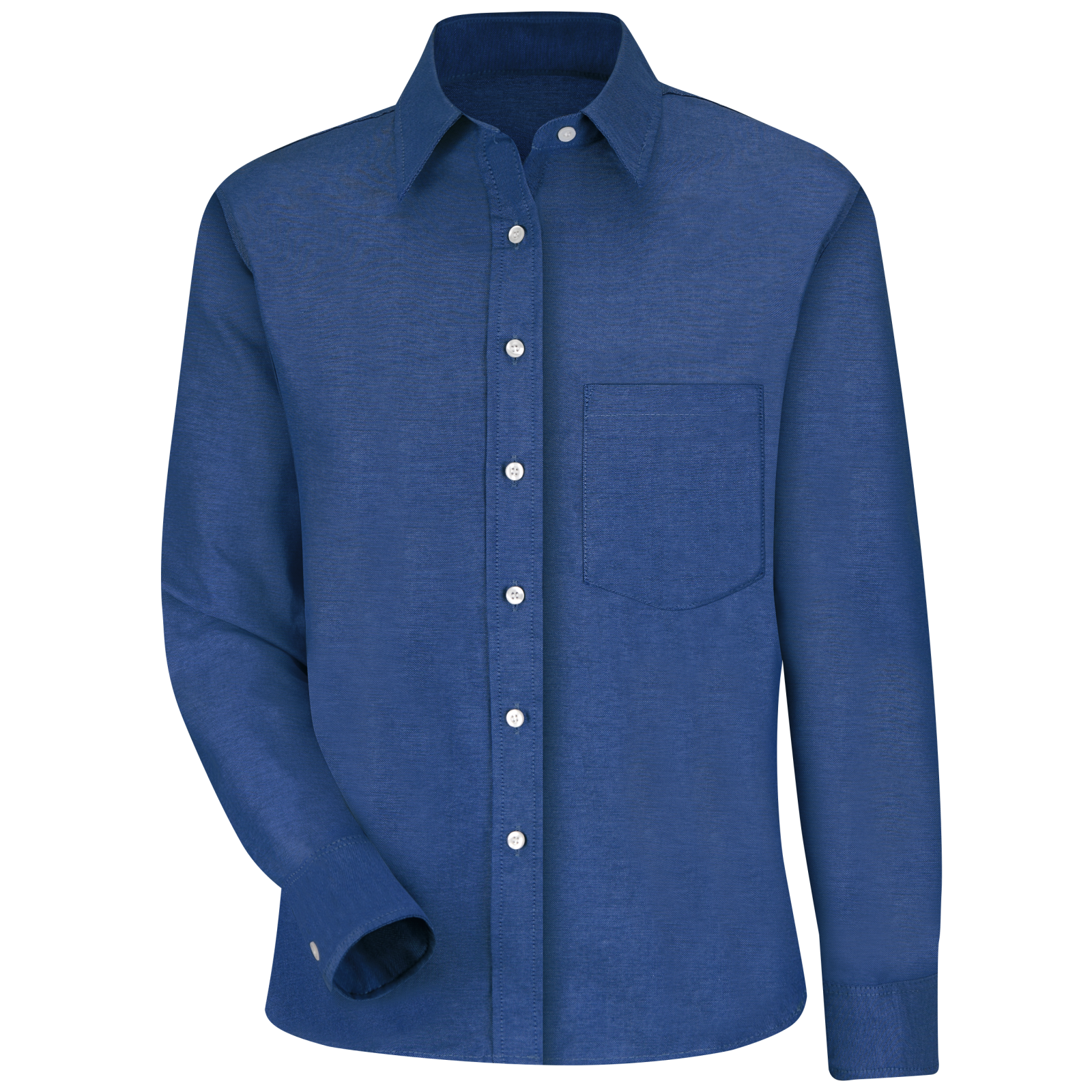Women's Long Sleeve Oxford Dress Shirt