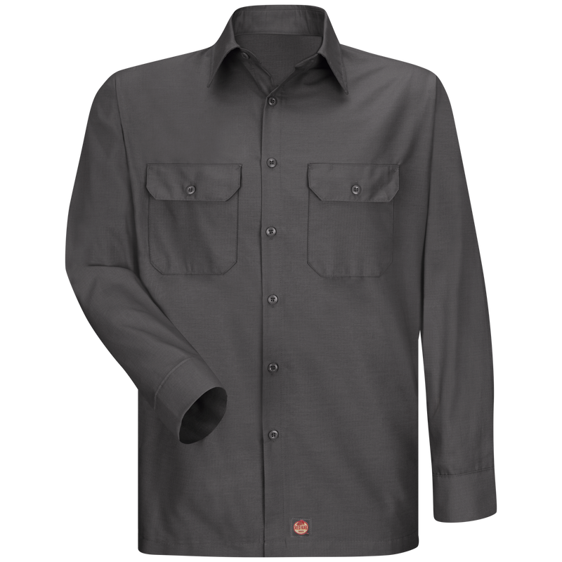 Men's Long Sleeve Solid Rip Stop Shirt image number 1