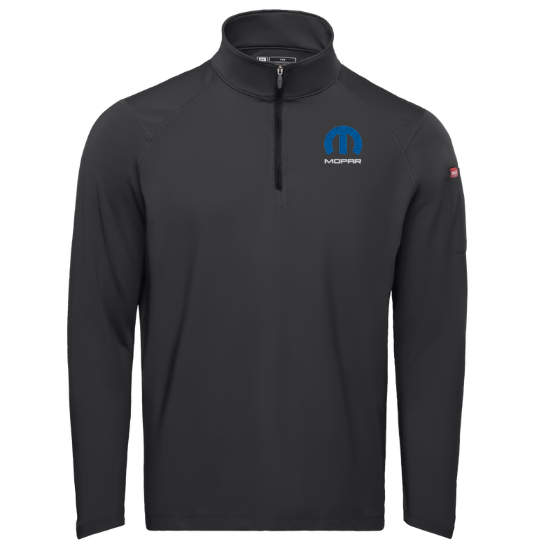 Mopar&reg; Men's Performance Quarter Zip Cadet Collar Pullover image number 1