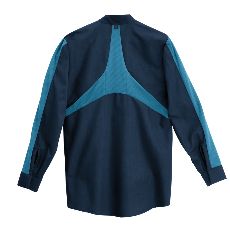 Men's Long Sleeve Two-Tone Pro+ Work Shirt with OilBlok and MIMIX® image number 7