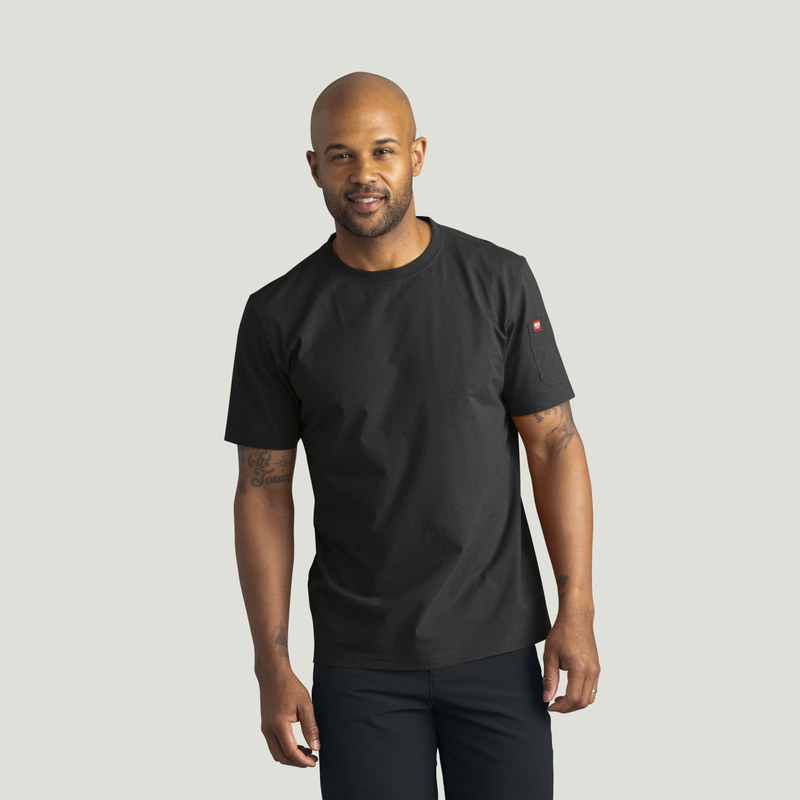 Men's Short Sleeve Midweight Slim Fit Performance Tee image number 1