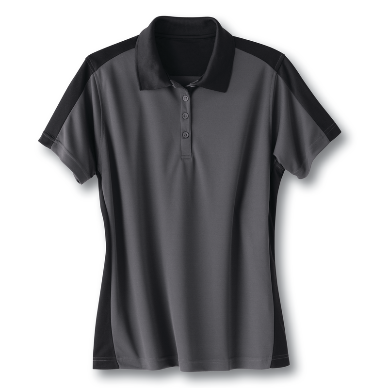 Women's Short Sleeve Performance Knit® Two-Tone Polo image number 4