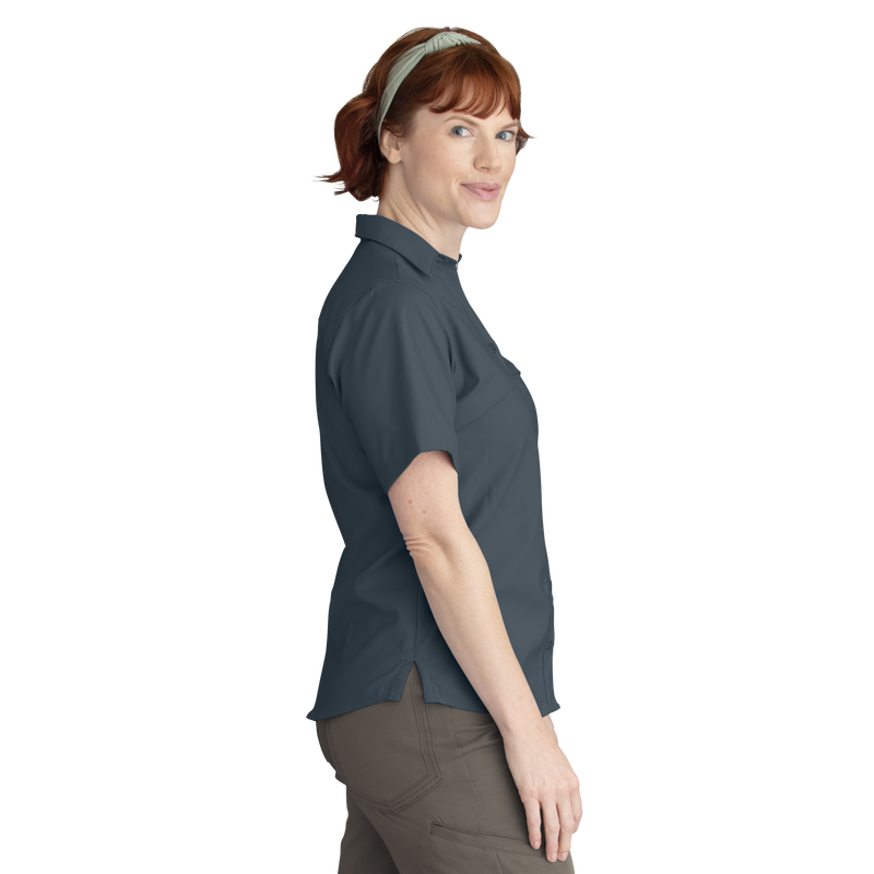 Women's Cooling Short Sleeve Work Shirt image number 4