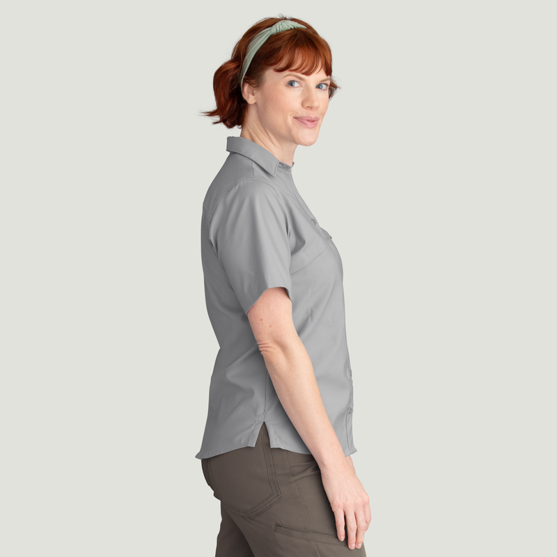 Women's Cooling Short Sleeve Work Shirt image number 13