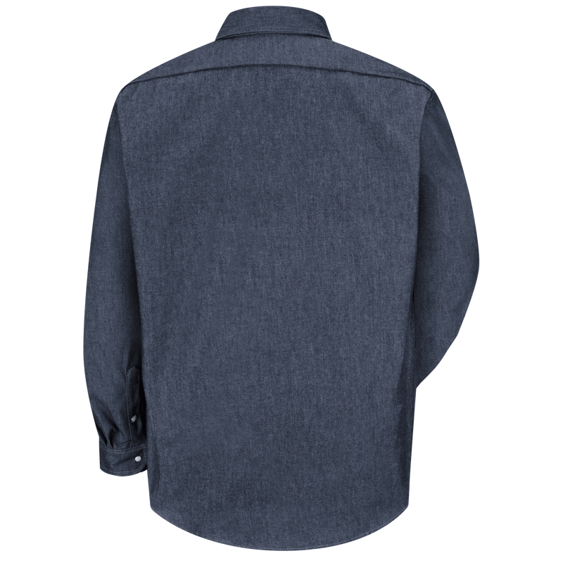 Men's Long Sleeve Deluxe Denim Shirt image number 2