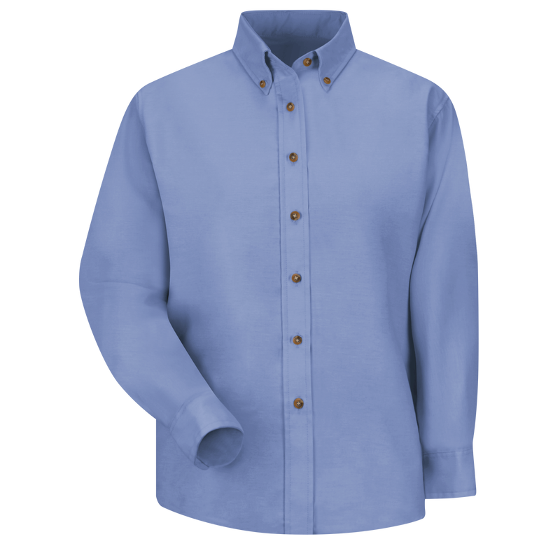 Women's Long Sleeve Poplin Dress Shirt image number 0