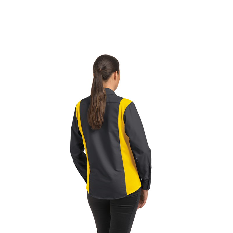 Women's Long Sleeve Performance Plus Shop Shirt with OilBlok Technology image number 4
