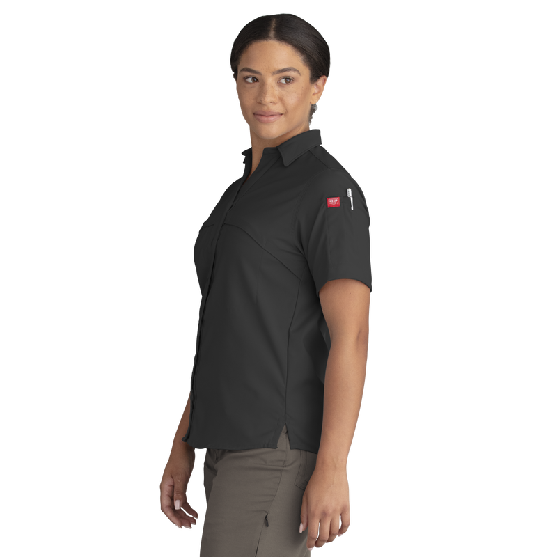Women's Cooling Short Sleeve Work Shirt image number 7