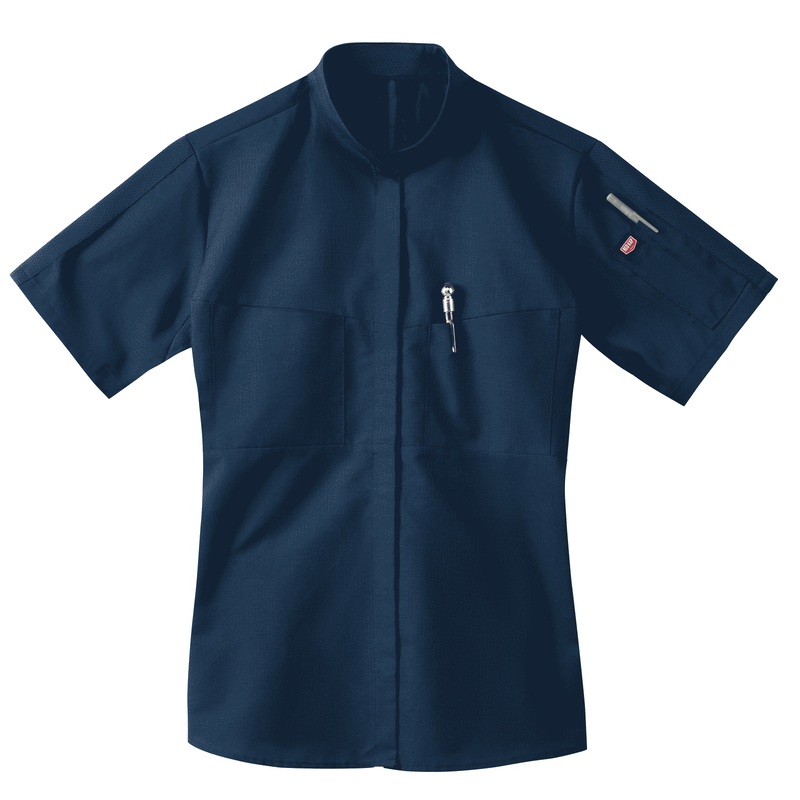 Women's Short Sleeve Performance Pro+ Work Shirt with OilBlok + MIMIX&reg; image number 5