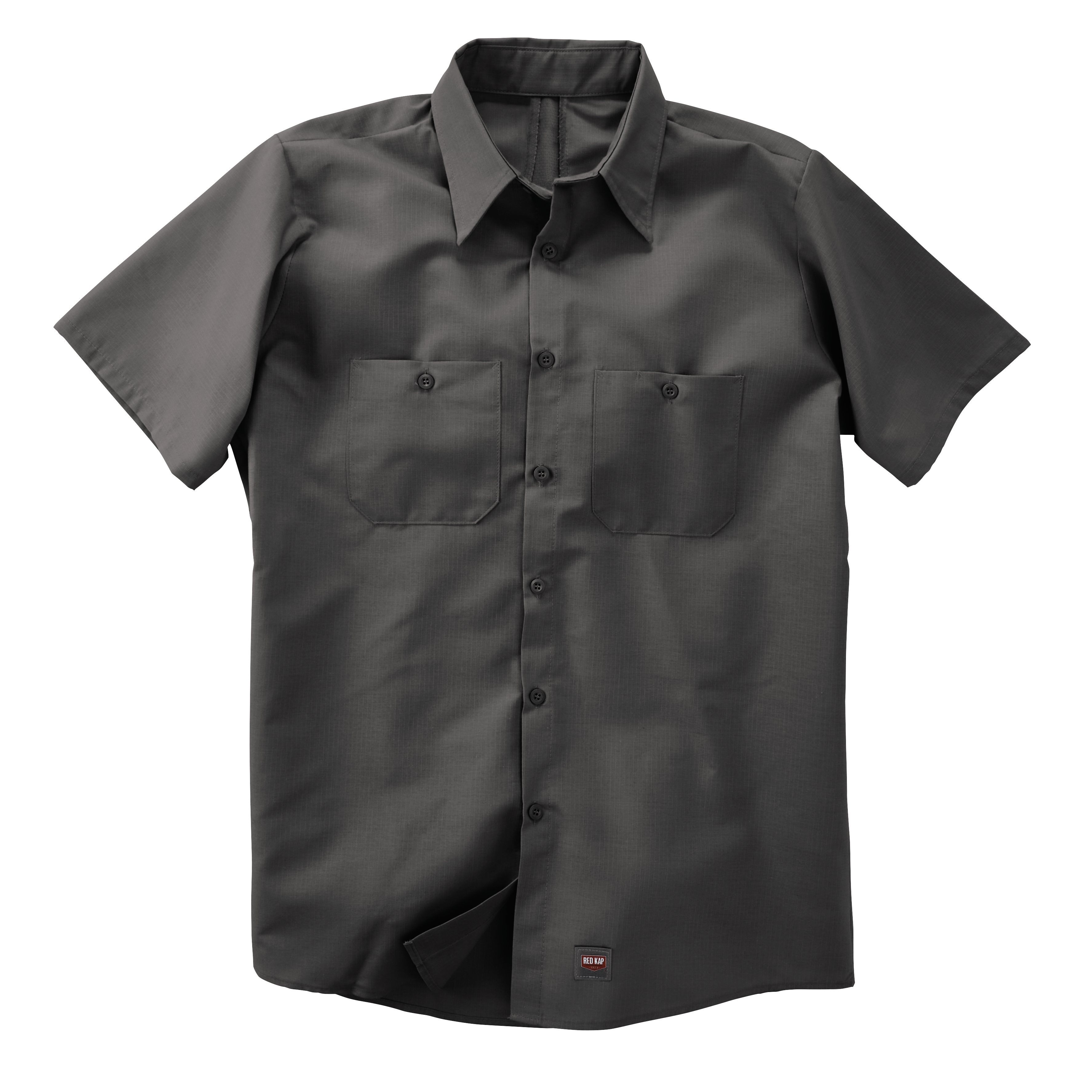 Red Kap Men's Short Sleeve Work Shirt with Mimix