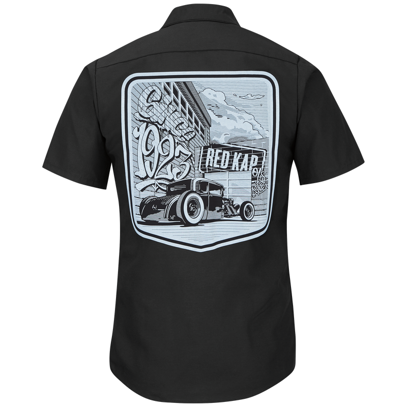 Men’s Limited-Edition SEMA 2019 Work Shirt co-designed by OldSchoolAlex image number 1