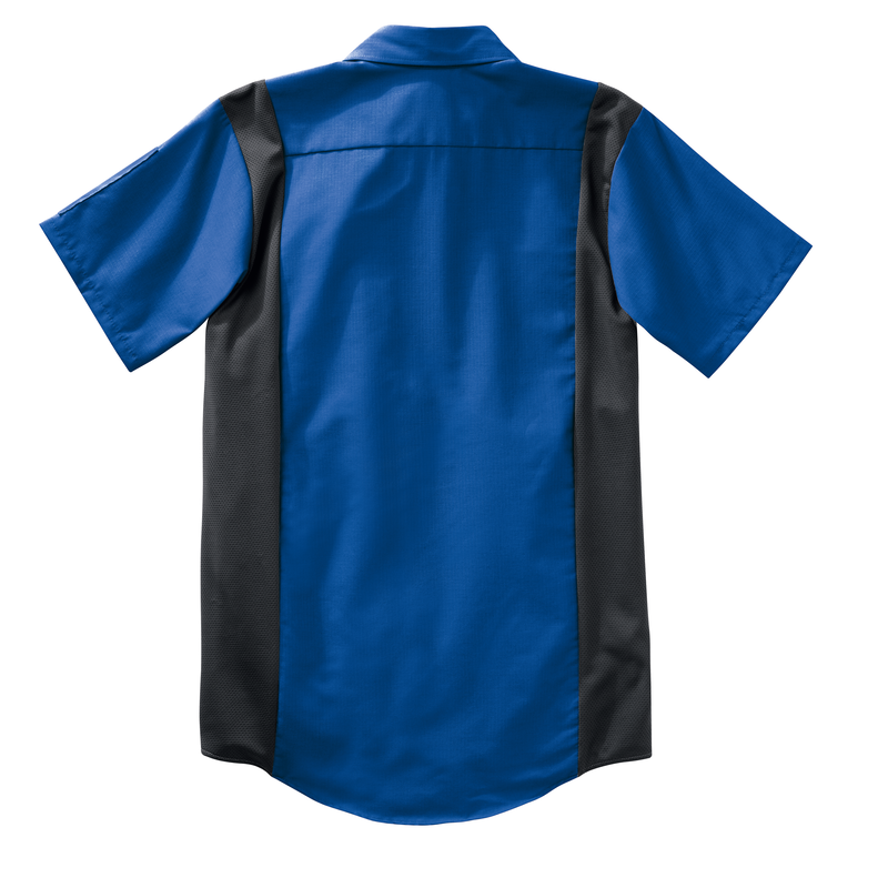 Men's Short Sleeve Performance Plus Shop Shirt With Oilblok Technology image number 7