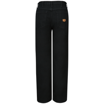 Men's Relaxed Fit Black Jean
