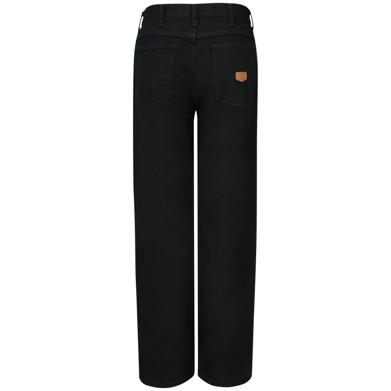 Men's Relaxed Fit Black Jean image number 2
