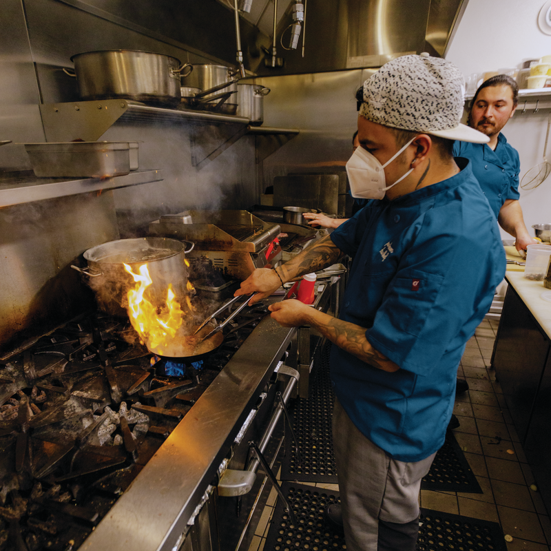 Men's Baggy Airflow Chef Pant image number 6