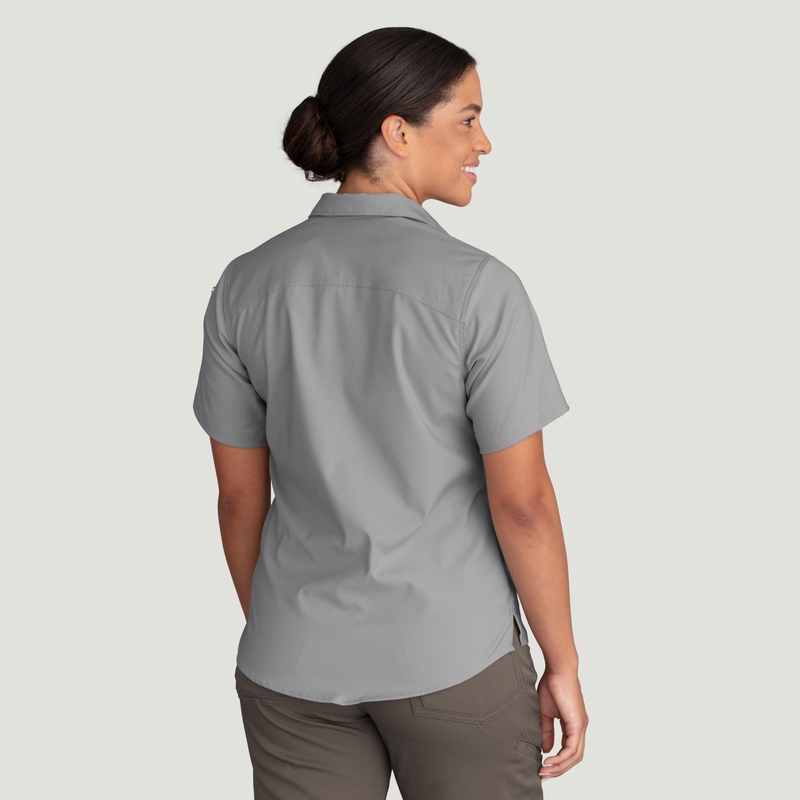 Women's Cooling Short Sleeve Work Shirt image number 8