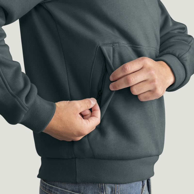 Men's Fleece Pullover Hoodie image number 14