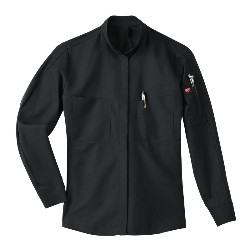 Women's Long Sleeve Performance Pro+ Work Shirt with OilBlok + MIMIX® image number 4