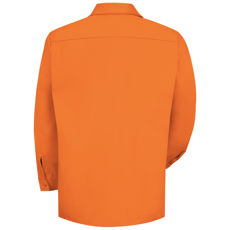 Men's Long Sleeve Wrinkle-Resistant Cotton Work Shirt image number 2