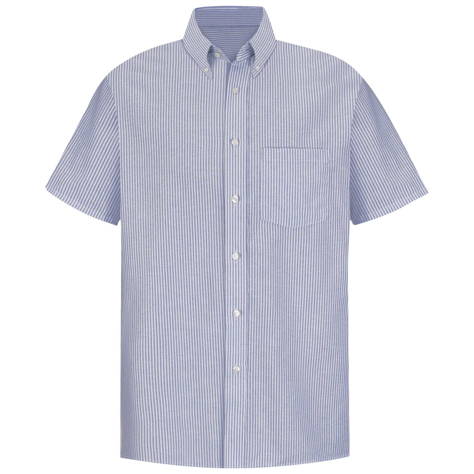 Men's Short Sleeve Striped Executive 