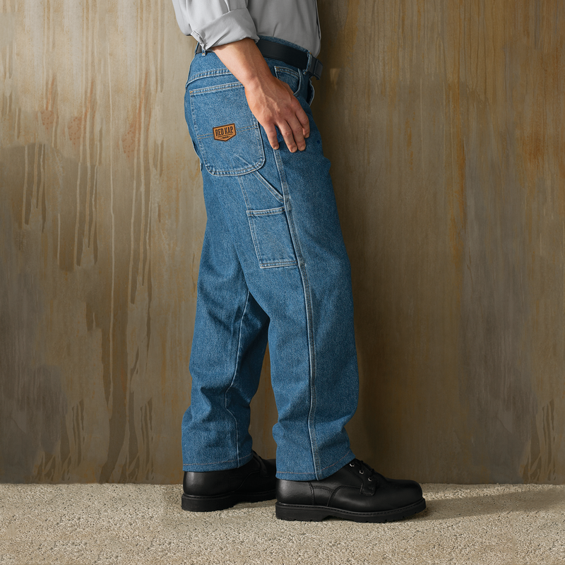 Men s Loose Fit Dungaree Red Kap