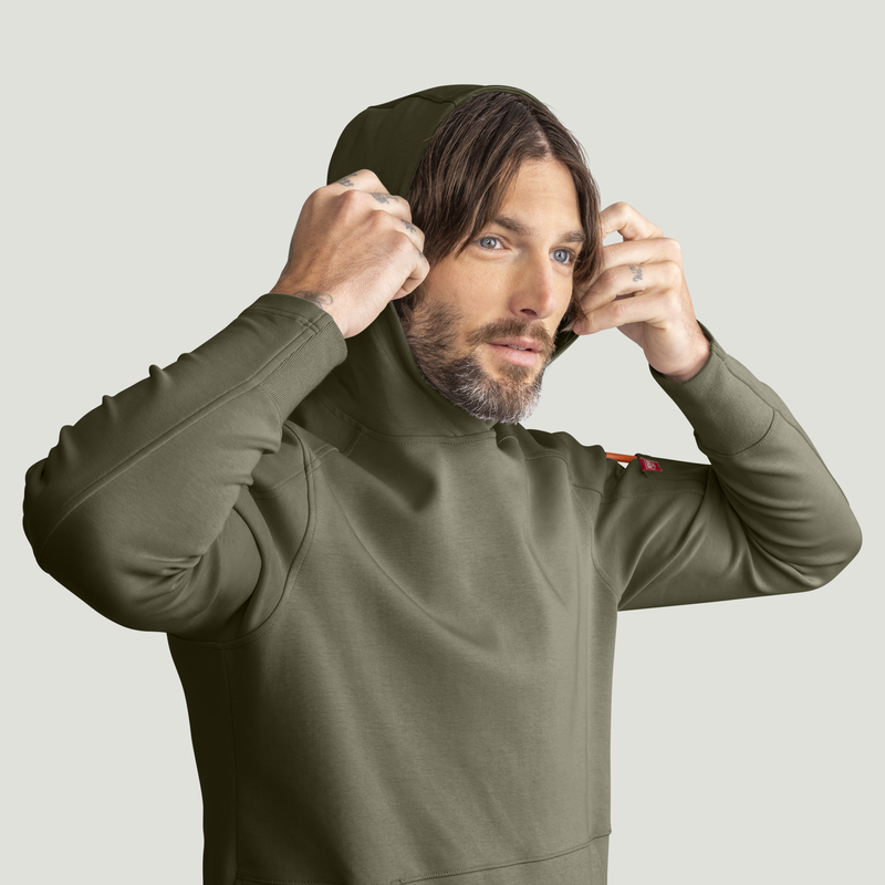 Men's Pullover Hoodie image number 15