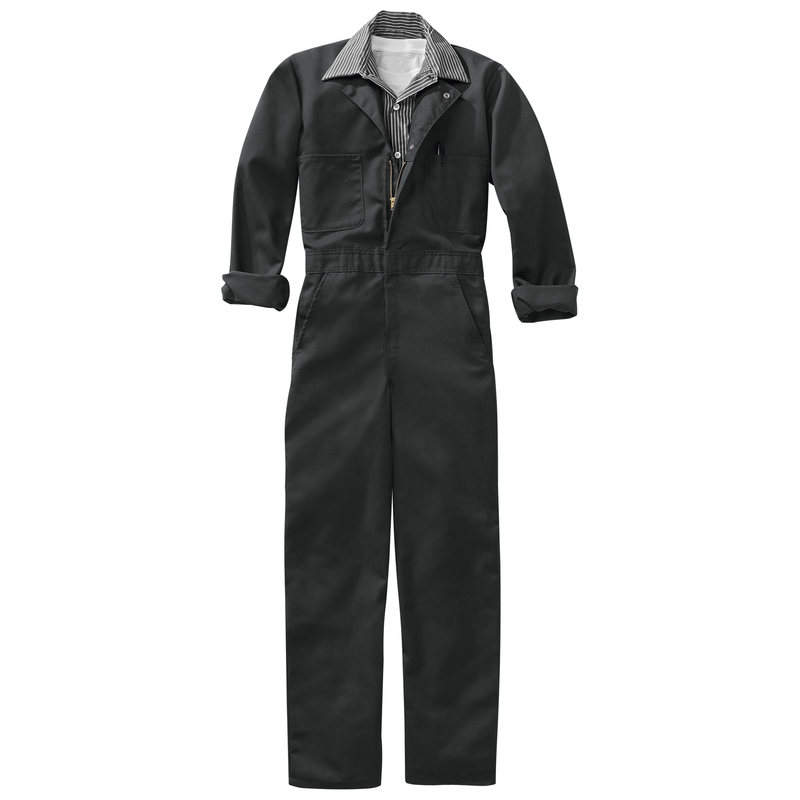 Twill Action Back Coverall image number 4