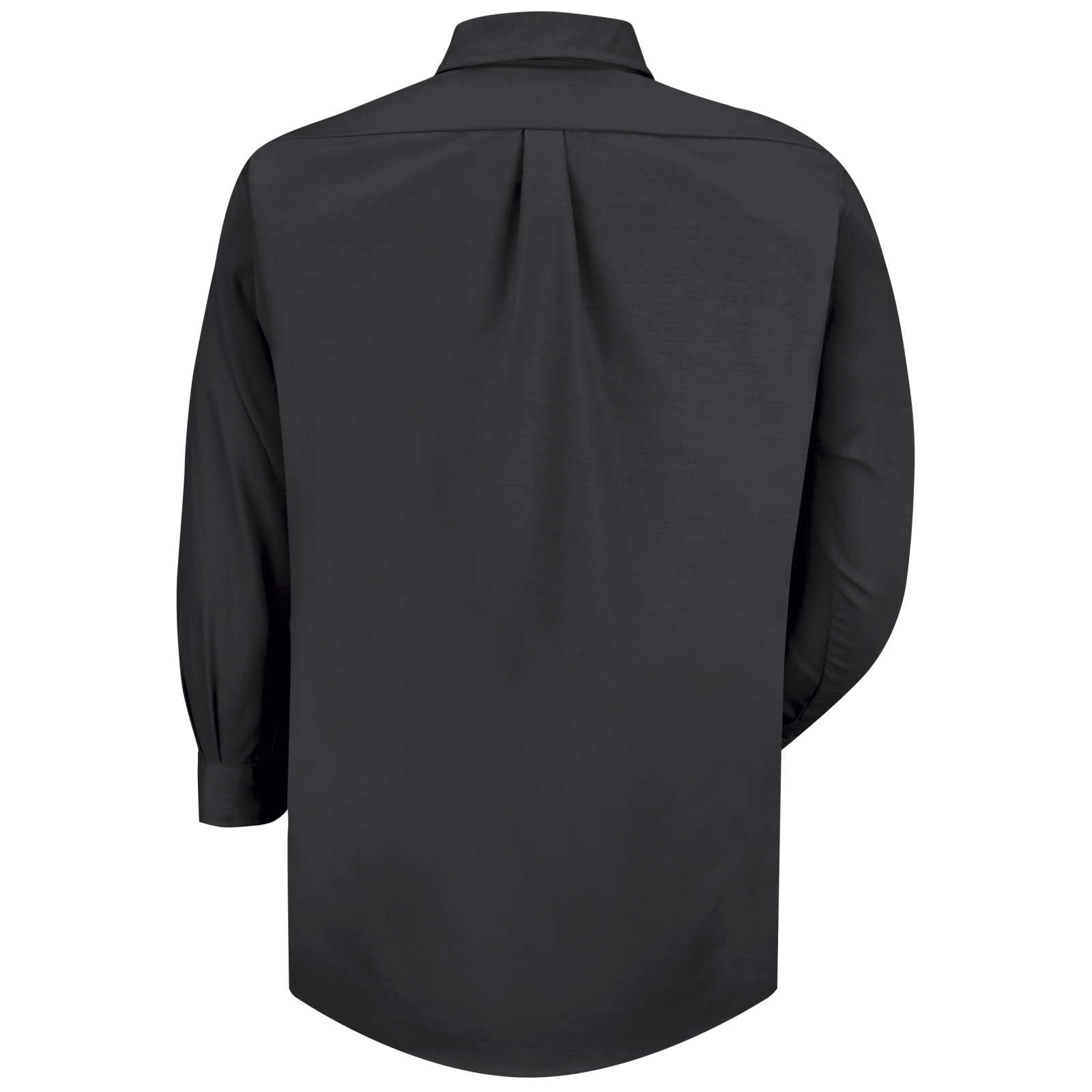 mens loose dress shirt back