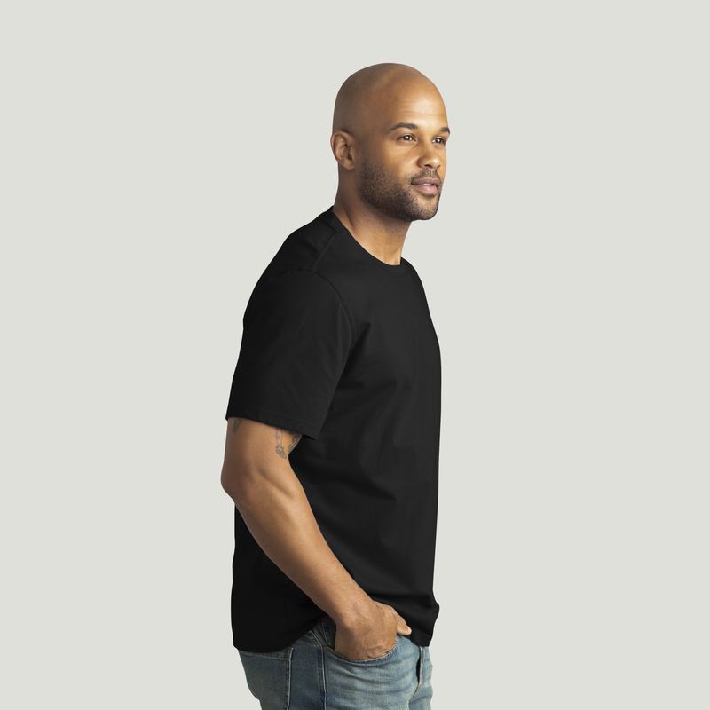 Men's Short Sleeve Midweight Slim Fit Performance Tee image number 4