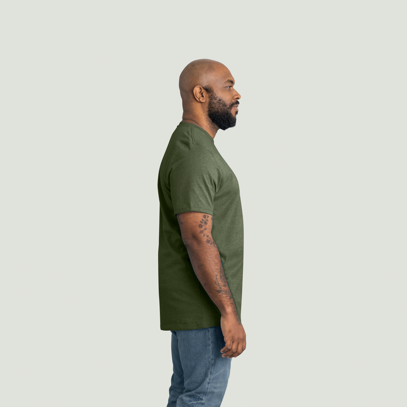 Men's Slim Fit Cotton Pocket T-Shirt image number 8