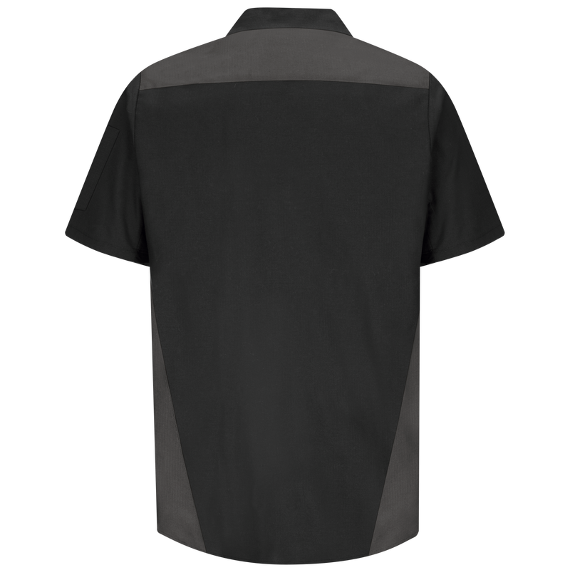 Men's Short Sleeve Tri-Color Shop Shirt image number 1
