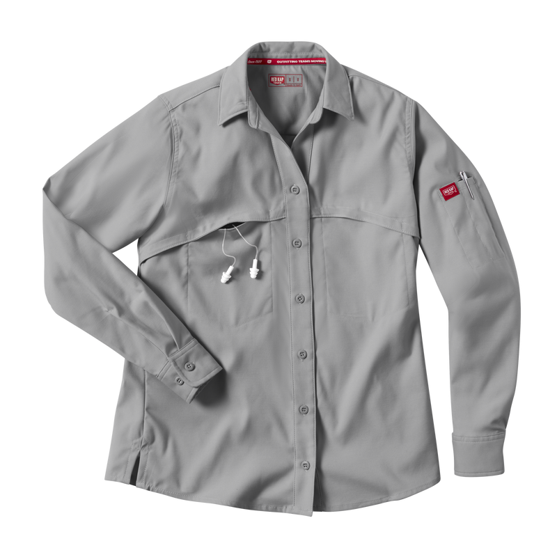 Women's Cooling Long Sleeve Work Shirt image number 19