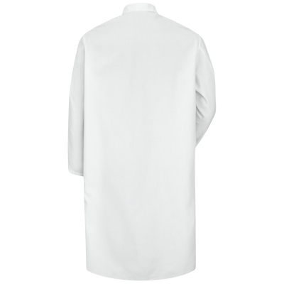 Snap-Front Spun Polyester Butcher Coat