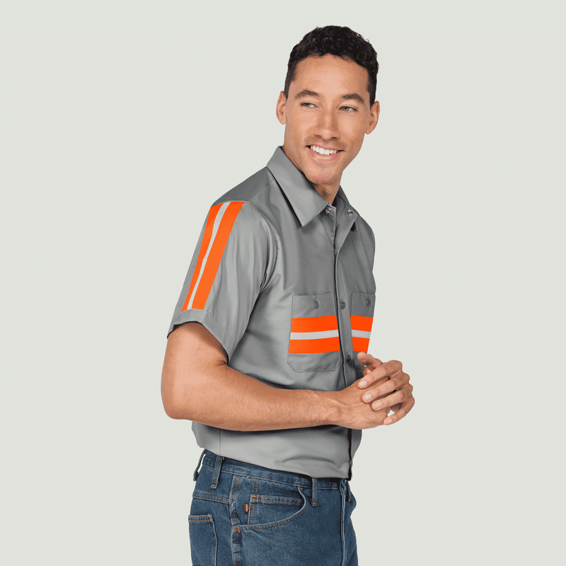 Short Sleeve Enhanced Visibility Shirt image number 4