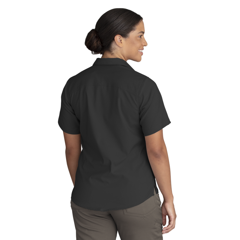 Women's Cooling Short Sleeve Work Shirt image number 7