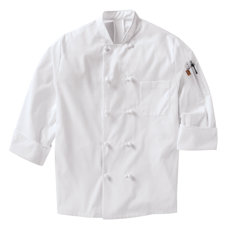 Men's Ten Knot Button Chef Coat with OilBlok + MIMIX® image number 8