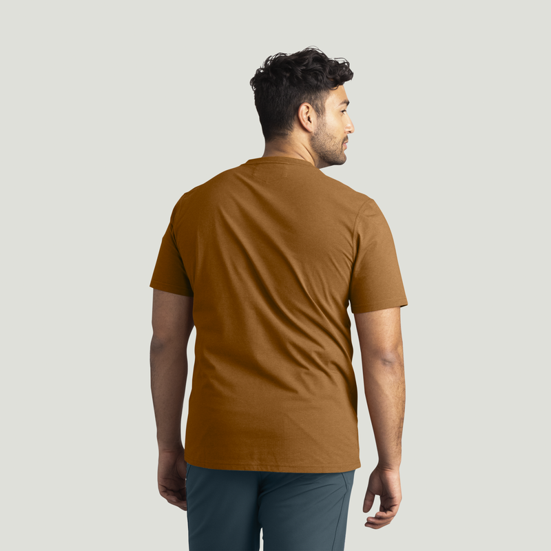 Men's Short Sleeve Midweight Slim Fit Performance Tee image number 6