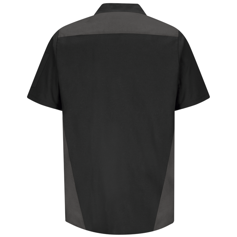 Men's Short Sleeve Tri-Color Shop Shirt image number 2
