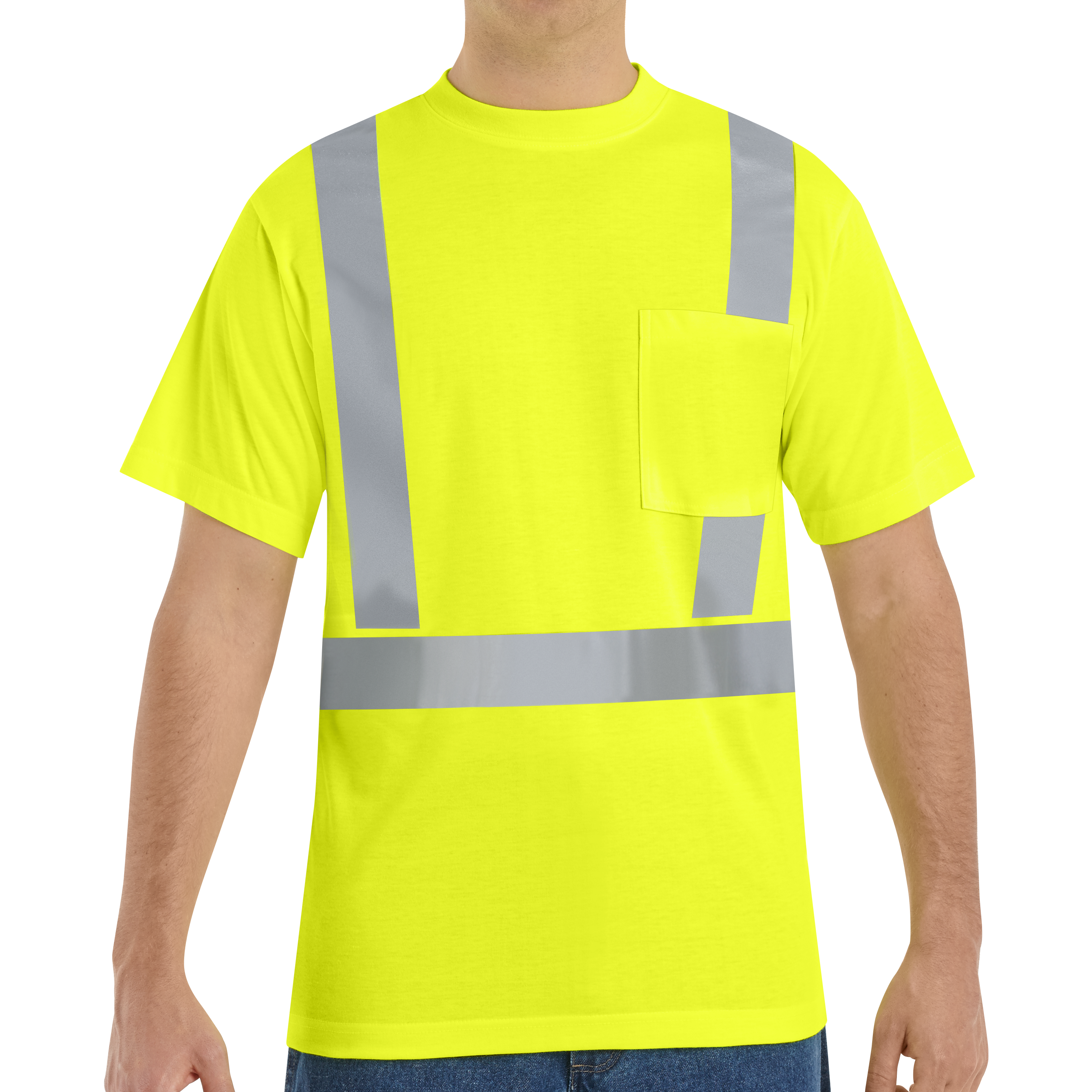 red kap hi visibility shirts