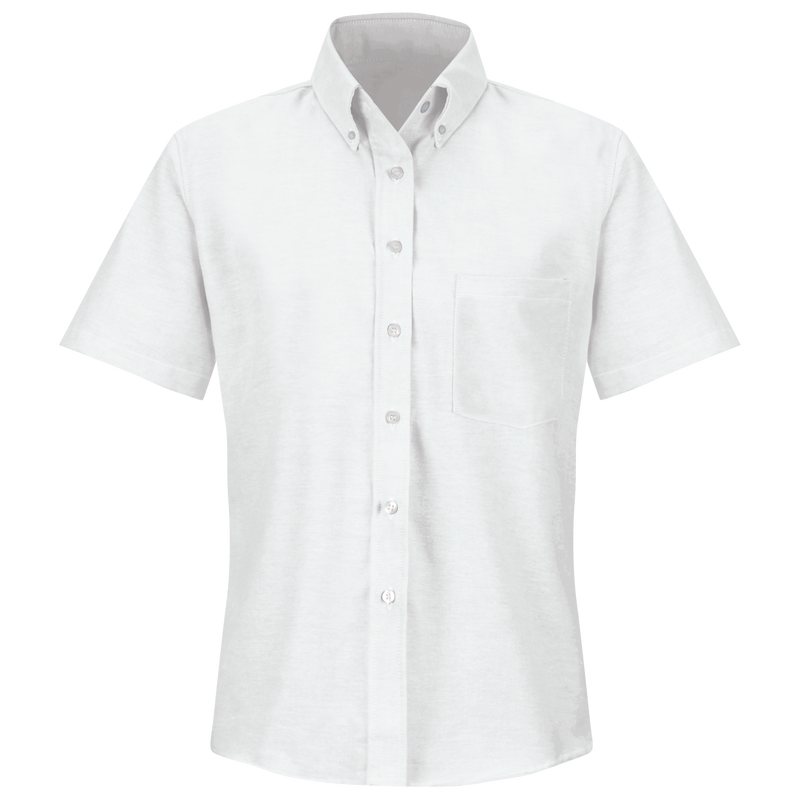 Women's Short Sleeve Executive Oxford Dress Shirt image number 0