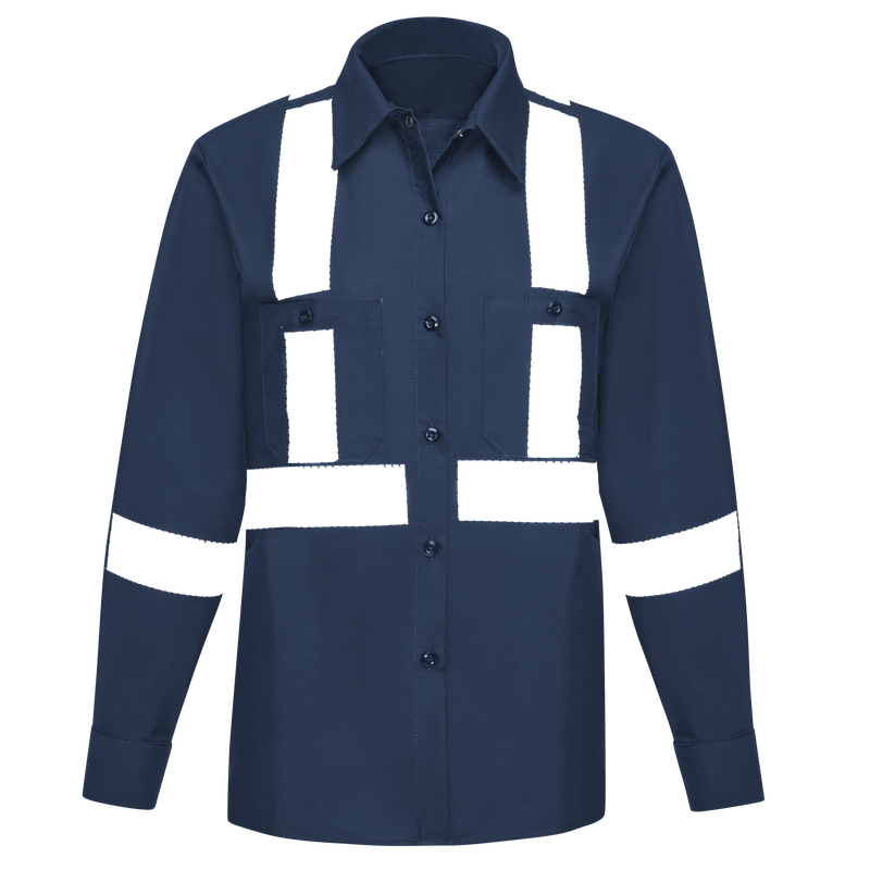 Women's Long Sleeve Industrial Work Shirt image number 0