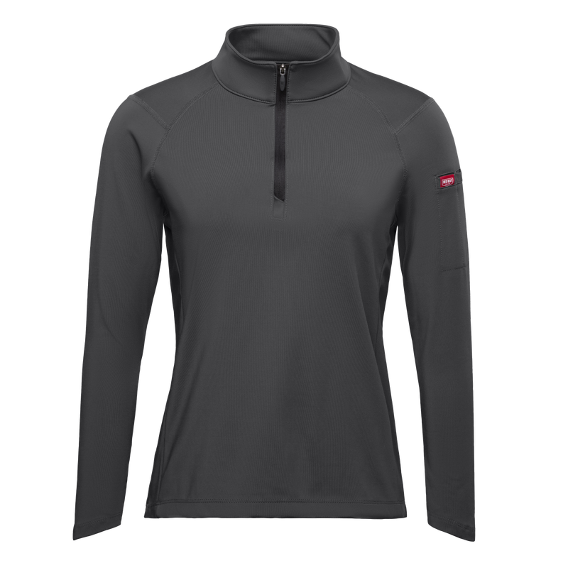 Women's Performance Quarter Zip Cadet Collar Pullover image number 5