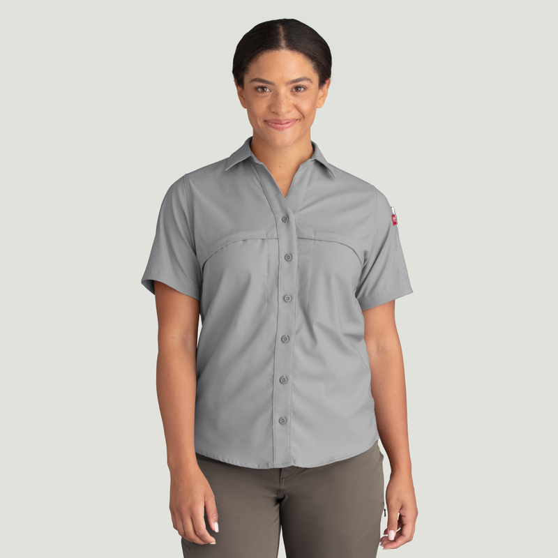 Women's Cooling Short Sleeve Work Shirt image number 5