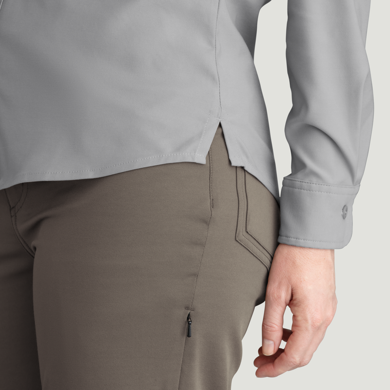 Women's Cooling Long Sleeve Work Shirt image number 15
